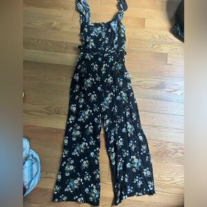 American Eagle Floral Jumpsuit